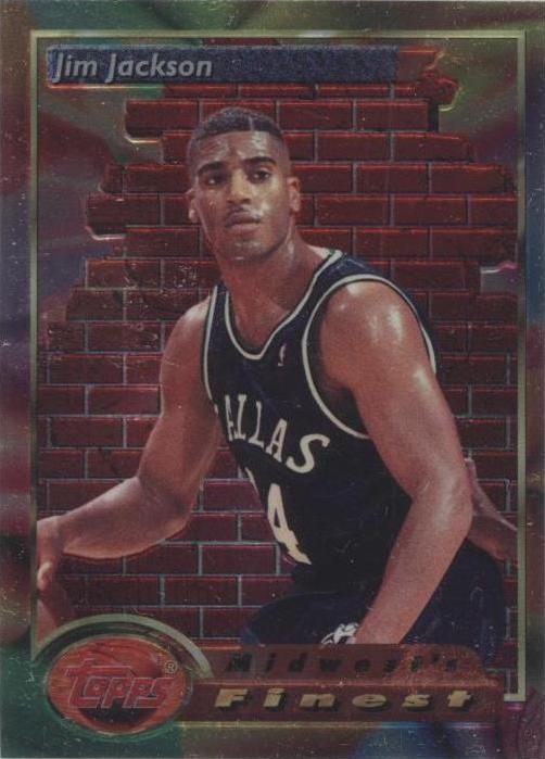 1993-94 Topps Finest - Jim Jackson #116