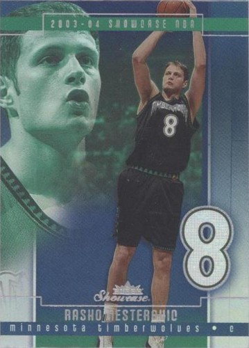 2003-04 Fleer Showcase - Rasho Nesterovic #62