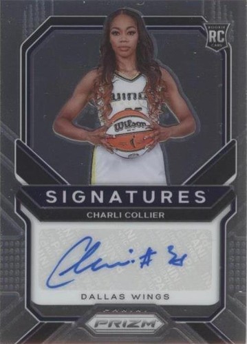 2021 Panini Prizm WNBA - Charli Collier #SG-CCL