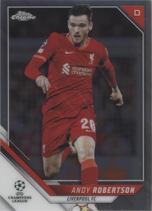 2021-22 Topps Chrome UCL Andrew Robertson #125