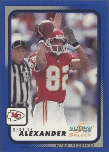 2001 Score Select Derrick Alexander #97