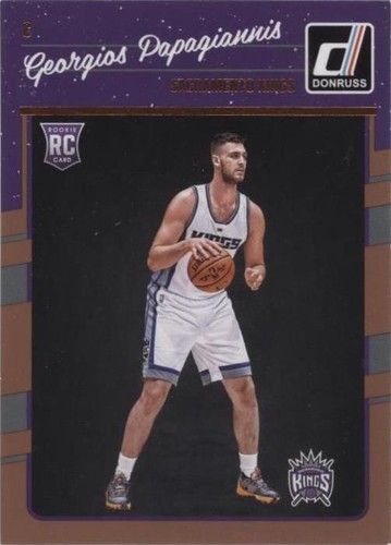 2016-17 Panini Donruss - Georgios Papagiannis #195
