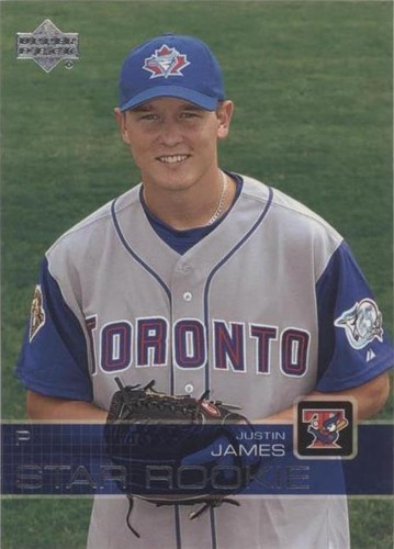 2003 Upper Deck Prospect Premieres - Justin James #40