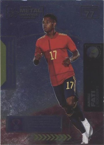 2021 Skybox Metal Universe Champions Soccer Trading Cards