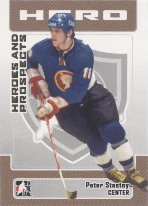 2006-07 In the Game Heroes and Prospects - Peter Stastny #4