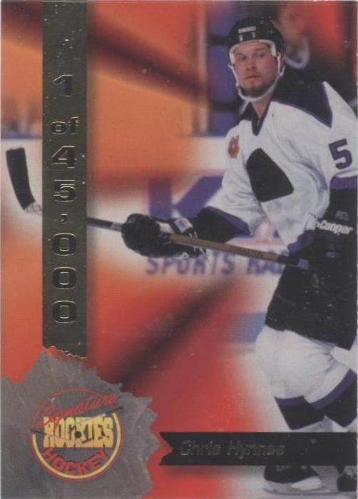 1995 Signature Rookies - Chris Hynnes #41