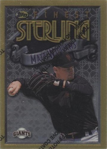 1996 Topps Finest - Matt Williams #266