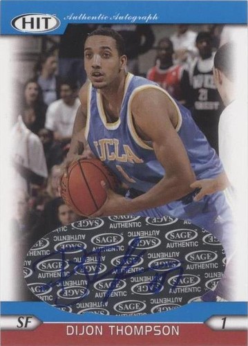 2005 SAGE Hit - Dijon Thompson #A11
