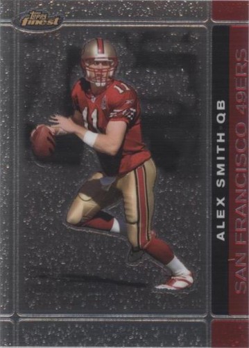 2007 Topps Finest Alex Smith #13