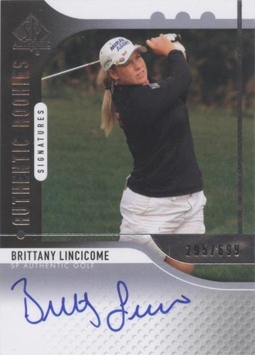 2012 SP Authentic - Brittany Lincicome #97