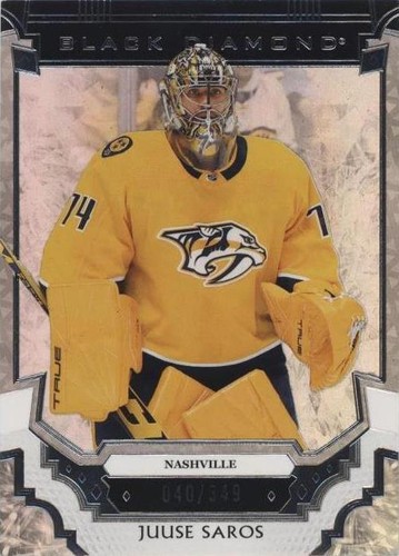 2023-24 Upper Deck Black Diamond - Juuse Saros #BDB-JS