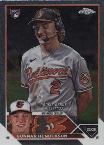 2023 Topps Chrome Update Series - Gunnar Henderson #USC208