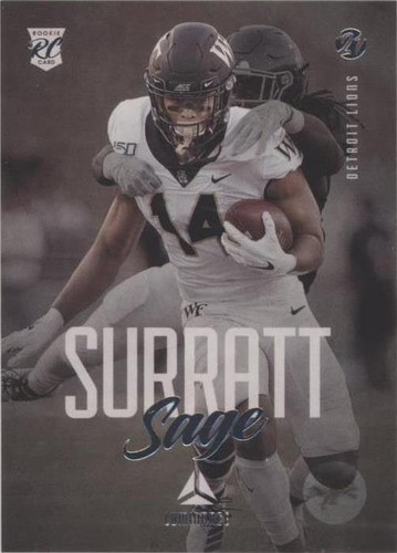 2021 Panini Luminance Sage Surratt #198