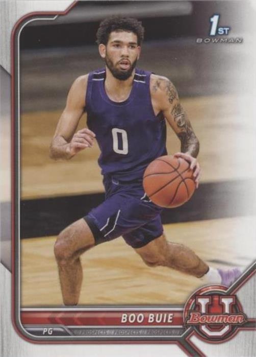 2021-22 Bowman University - Boo Buie #58