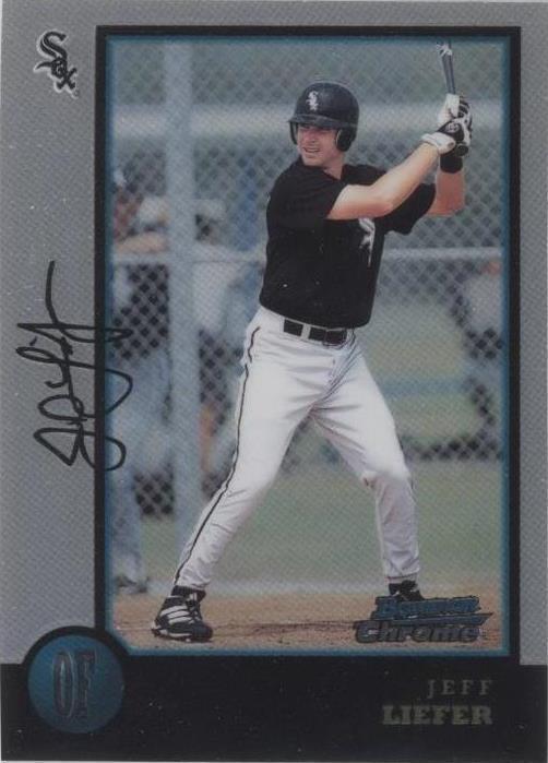 1998 Bowman Chrome - Jeff Liefer #117