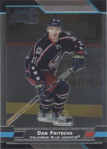 2003-04 Bowman Chrome Draft Picks & Prospects - Dan Fritsche #121