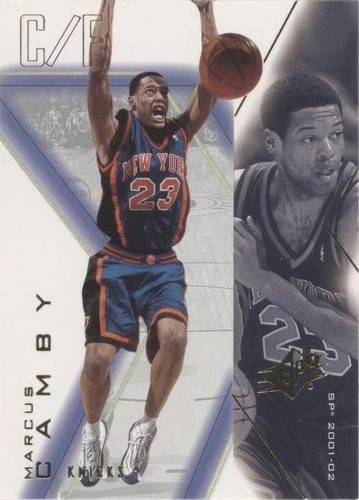 2001-02 SPx - Marcus Camby #60