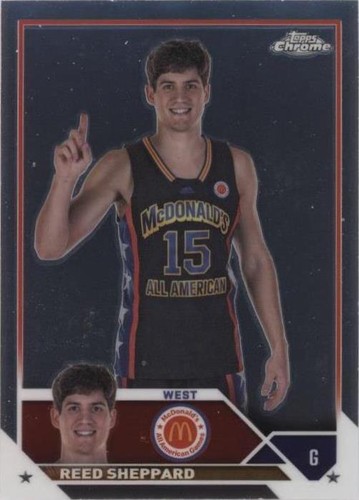 2023 Topps Chrome McDonald's All American - Reed Sheppard #70