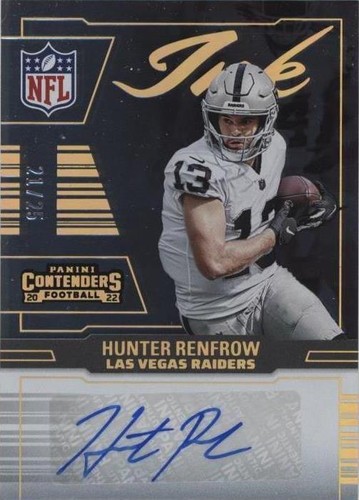 2022 Panini Contenders Hunter Renfrow #INK-HRE