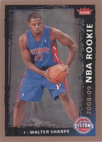 2008-09 Fleer - Walter Sharpe #229