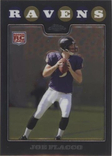 2008 Topps Chrome Joe Flacco #TC170