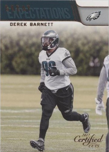 2017 Panini Certified Cuts Derek Barnett #20