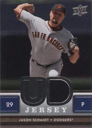 2008 Upper Deck - Jason Schmidt #UDJ-JS