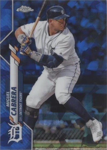 2020 Topps Chrome Sapphire Edition - Miguel Cabrera #336