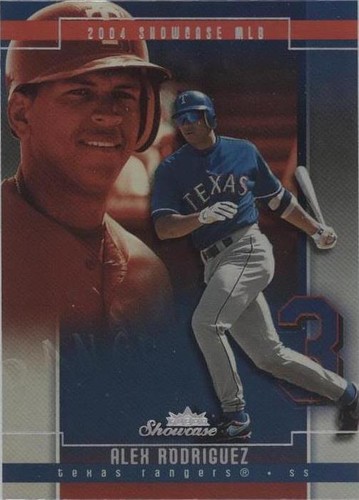 2004 Fleer Showcase - Alex Rodriguez #100
