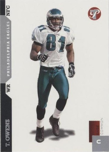 2005 Topps Pristine Terrell Owens #83
