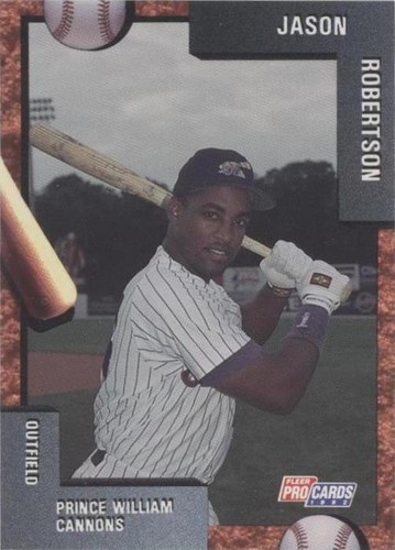 1992 Fleer ProCards Minor League - Jason Robertson #163