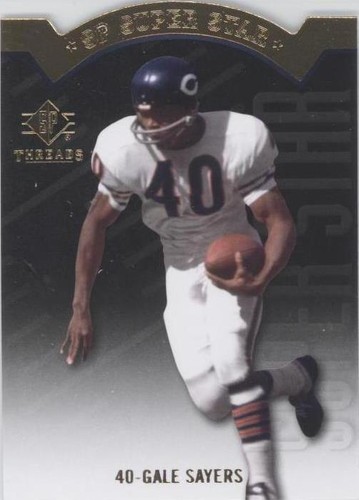 2009 SP Threads Gale Sayers #AP40