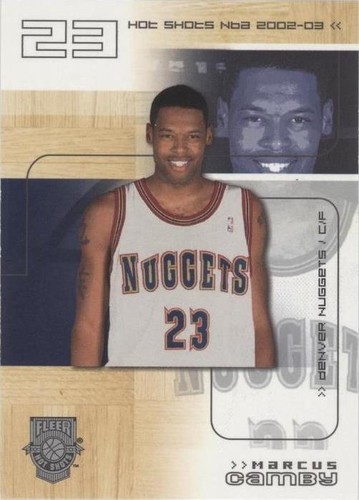 2002-03 Fleer Hot Shots - Marcus Camby #75