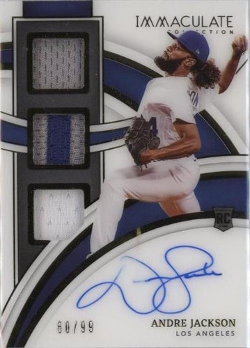 2022 Panini Immaculate Collection - Andre Jackson #RTMS-AJ