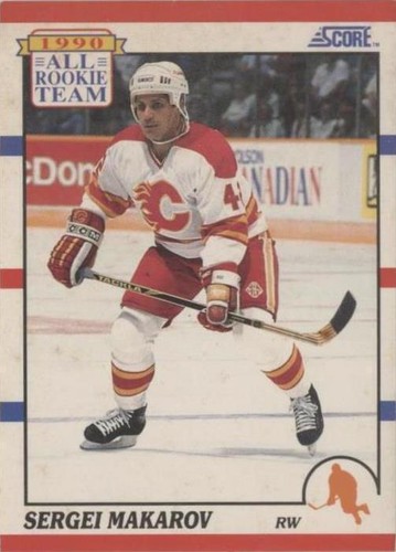 1990-91 Score - Sergei Makarov #329