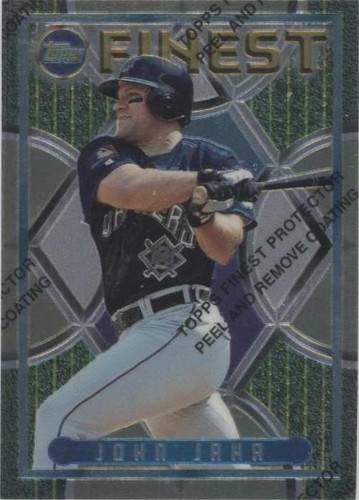 1995 Topps Finest - John Jaha #195