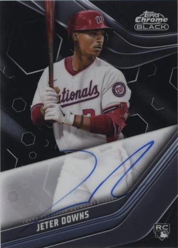 2023 Topps Chrome Black - Jeter Downs #CBA-JD