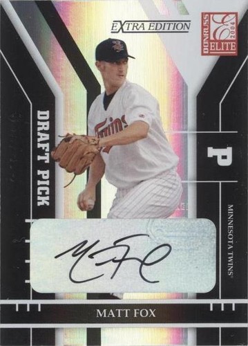 2004 Donruss Elite Extra Edition - Matt Fox #315