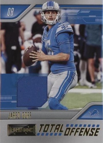 2022 Panini Playbook Jared Goff #TO-10