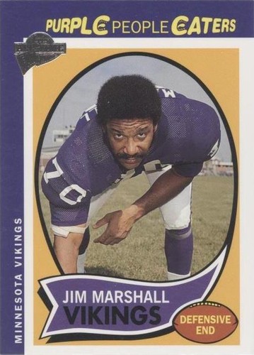 2004 Topps All-Time Fan Favorites Jim Marshall #46