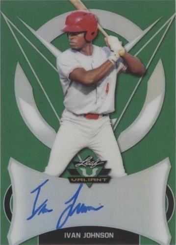 2019 Leaf Valiant - Ivan Johnson #BA-IJ1