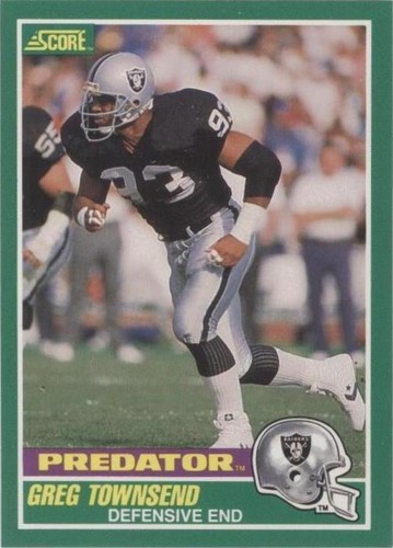 1989 Score Greg Townsend #323