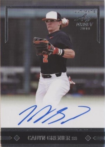 2018 Leaf Ultimate Draft - Cadyn Grenier #GLR-CG1