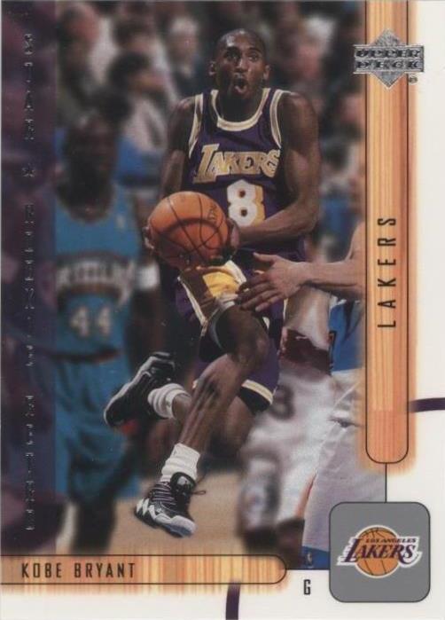 Upper Deck Kobe Bryant Basketball 2001-02 Season Sports
