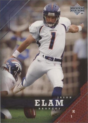 2005 Upper Deck Jason Elam #198