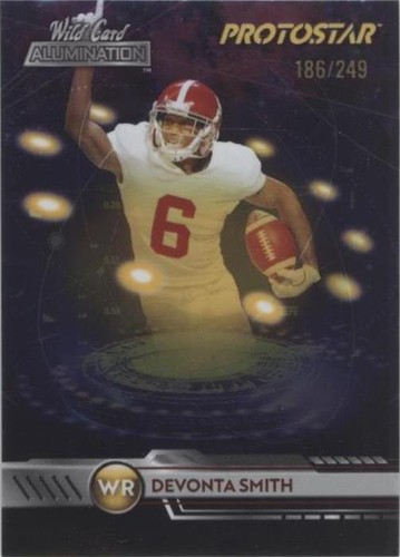 2021 Wild Card Alumination DeVonta Smith #PS-16