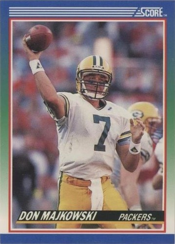1990 Score Don Majkowski #15