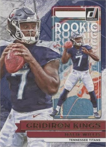 2022 Panini Donruss Malik Willis #RGK-3
