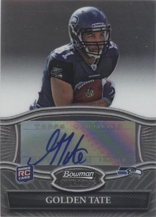 2010 Bowman Sterling Golden Tate #BSA-GT