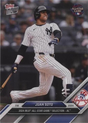 Juan Soto All-Star Game Logo Variation HOLO Foil 2024 Topps